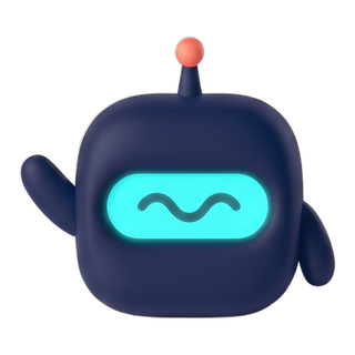Pip the robot waving